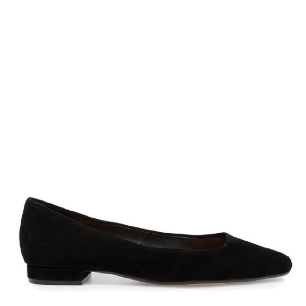 STEVEN by Steve Madden Bantry Ballet Flat in Black Suede, Women’s Size 8.5 - Picture 5 of 7